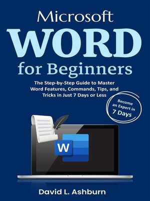 cover image of Microsoft Word for Beginners